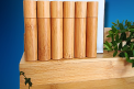 Image of Bamboo covered glass roll-on bottle- pack of 10ml x 6