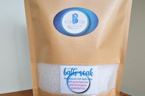 Image of Bath soak Lavender and Lemongrass 500g