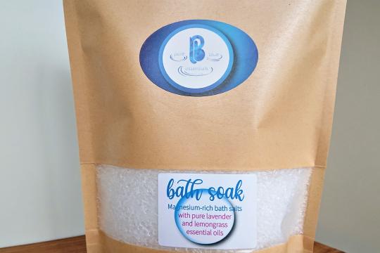 Image of Bath soak Lavender and Lemongrass 700g