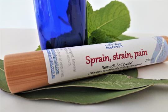 Image of Strain sprain pain remedial essential oil blend 10ml